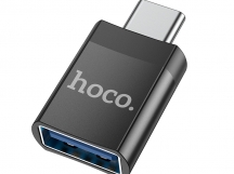 Адаптер Hoco UA17 (USB3.0-Type-C) черный