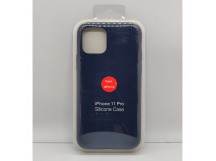 Чехол Silicone Case для iPhone11 Pro синий