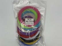 Набор PLA пластика 5метров, 1.75 мм для 3D Ручки (10 цветов)