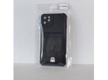 Чехол для iPhone 11 Pro Max с отделением для карт Card Case черный