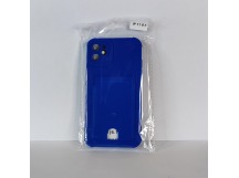 Чехол для iPhone 11 с отделением для карт Card Case синий