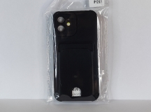 Чехол для iPhone 12 с отделением для карт Card Case черный