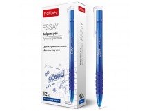 Ручка авт. масл. шар. ХАТ  "Essay" 058654 синяя,с резин.грипом,0,7мм,к/к, шт