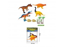 Набор "Динозавры" 8801-91 (4шт) в пакете, шт