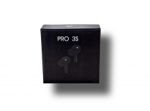 Наушники Bluetooth PRO 3S, в кейсе для зарядки, сенсорные, цвет черный