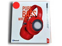 Наушники Bluetooth накладные с микрофоном 800BT , цвет красный