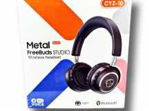 Наушники Bluetooth накладные с микрофоном CYZ-10, цвет черный