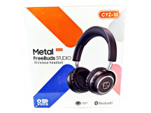 Наушники Bluetooth накладные с микрофоном CYZ-10, цвет черный