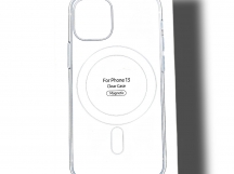 Чехол для iPhone 13 Magsafe прозрачный, в упаковке
