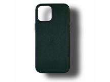 Чехол-накладка для iPhone 14 кожаный Magsafe, зеленый