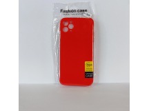 Чехол для iPhone 11 Pro Max TPU with cloth красный