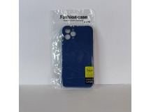 Чехол для iPhone 11 Pro Pro TPU with cloth синий
