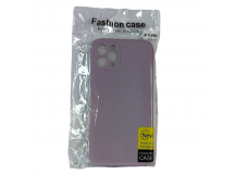 Чехол для iPhone 11 Pro TPU with cloth фиолетовый