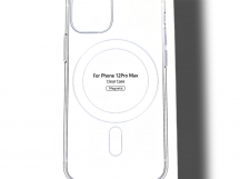 Чехол для iPhone 12 Pro Max Magsafe прозрачный, в упаковке