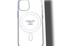 Чехол для iPhone 13 Pro Magsafe прозрачный, в упаковке