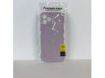 Чехол для iPhone 13 Pro Max TPU with cloth фиолетовый