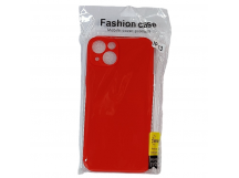 Чехол для iPhone 13 TPU with cloth красный