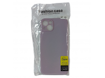 Чехол для iPhone 13 TPU with cloth фиолетовый