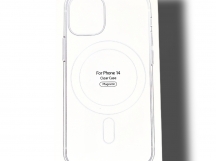 Чехол для iPhone 14 Magsafe прозрачный, в упаковке