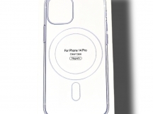 Чехол для iPhone 14 Pro Magsafe прозрачный, в упаковке
