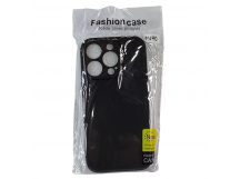 Чехол для iPhone 14 Pro TPU with cloth черный