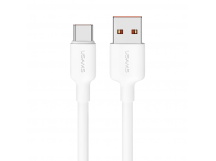 Кабель USB - Type-C USAMS SJ601 U84 (3A/1m) белый