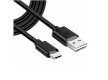 Кабель USB - Type-C DENMEN D07T (2.4A/1m) черный