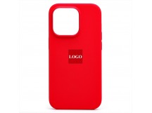 Чехол Silicone Case для iPhone13 Pro Max красный