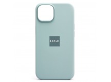 Чехол Silicone Case для iPhone14 голубой