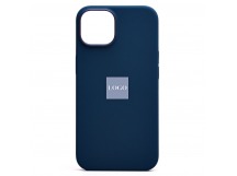 Чехол Silicone Case для iPhone14 синий