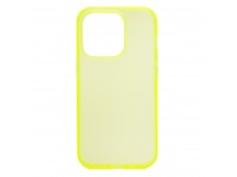 Чехол-накладка - PC079 для "Apple iPhone 14 Pro Max" (yellow) (218761)