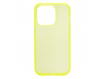 Чехол-накладка - PC079 для "Apple iPhone 14 Pro" (yellow) (218758)