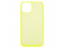 Чехол-накладка - PC079 для "Apple iPhone 14" (yellow) (218755)