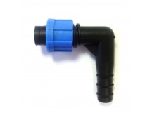 Уголок переходной с ленты на трубку капельного полива d=16мм, шт