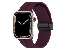 Ремешок - ApW29 Apple Watch 38/40/41мм силикон на магните (violet) (218428)