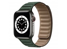 Ремешок - ApW31 Apple Watch 42/44/45мм экокожа на магните (green) (218815)