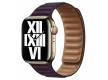 Ремешок - ApW31 Apple Watch 42/44/45/49 mm экокожа на магните (violet) (218994)