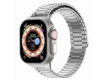 Ремешок - ApW33 Apple Watch 42/44/45мм металл на магните (silver) (218912)