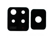 Стекло камеры для Xiaomi Redmi Note 11 Pro 4G (черный) (комплект 2шт)