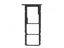 Держатель сим для Huawei Honor 9A/Y6p/Y5p (черный)