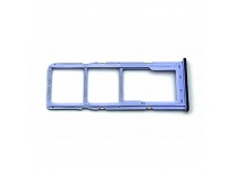 Держатель сим для Samsung A325F Galaxy A32 (фиолетовый)