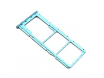 Держатель сим для Samsung A515F/A715F Galaxy A51/A71 (синий)