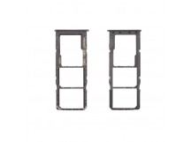 Держатель сим для Samsung A515F/A715F Galaxy A51/A71 (черный)