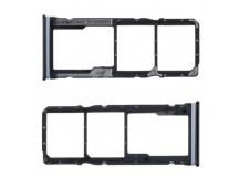 Держатель сим для Xiaomi Redmi Note 8/8 2021 (черный)