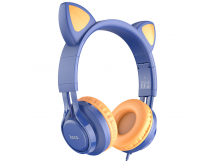Накладные наушники Hoco Cat W36  (midnight blue) (214068)