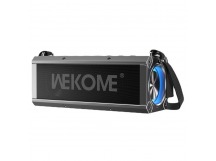 Колонка Bluetooth WEKOME D37 (OutDoor/Mega Bass/RGB/AUX/USB/FM/16000mAh/Dual Mic/120W) Черный