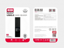 КартРидер XO DK05B 2в1 (Micro SD/SD) USB3.0 черный