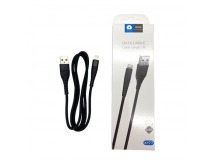 Кабель USB - Lightning (для iPhone) WUW X177 1m 2.4A (Нейлон) Черный