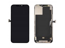 Дисплей для iPhone 12 Pro Max + тачскрин черный с рамкой (Premium)