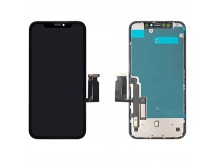 Дисплей для iPhone XR + тачскрин черный с рамкой (Premium)
